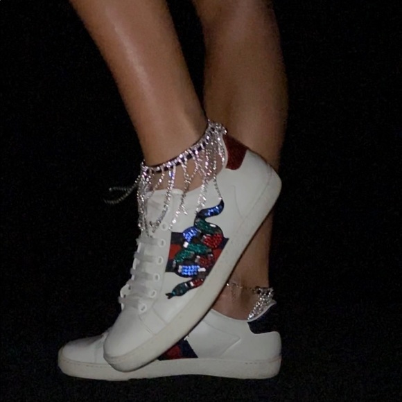 Crystal anklet, ankle bracelet - Picture 8 of 8